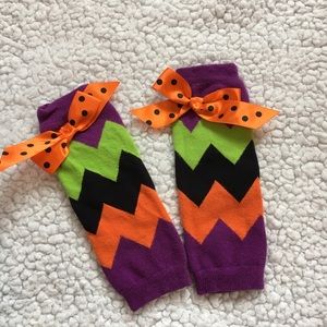 Leg warmers for baby.